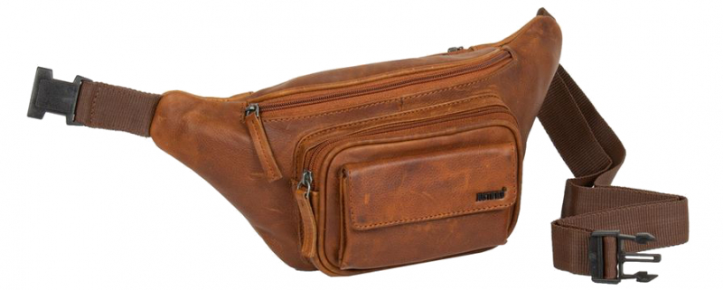 Justified Bags 'Nynke' Hüfttasche echt Rindleder cognac