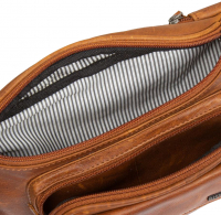 Justified Bags 'Nynke' Hüfttasche echt Rindleder cognac