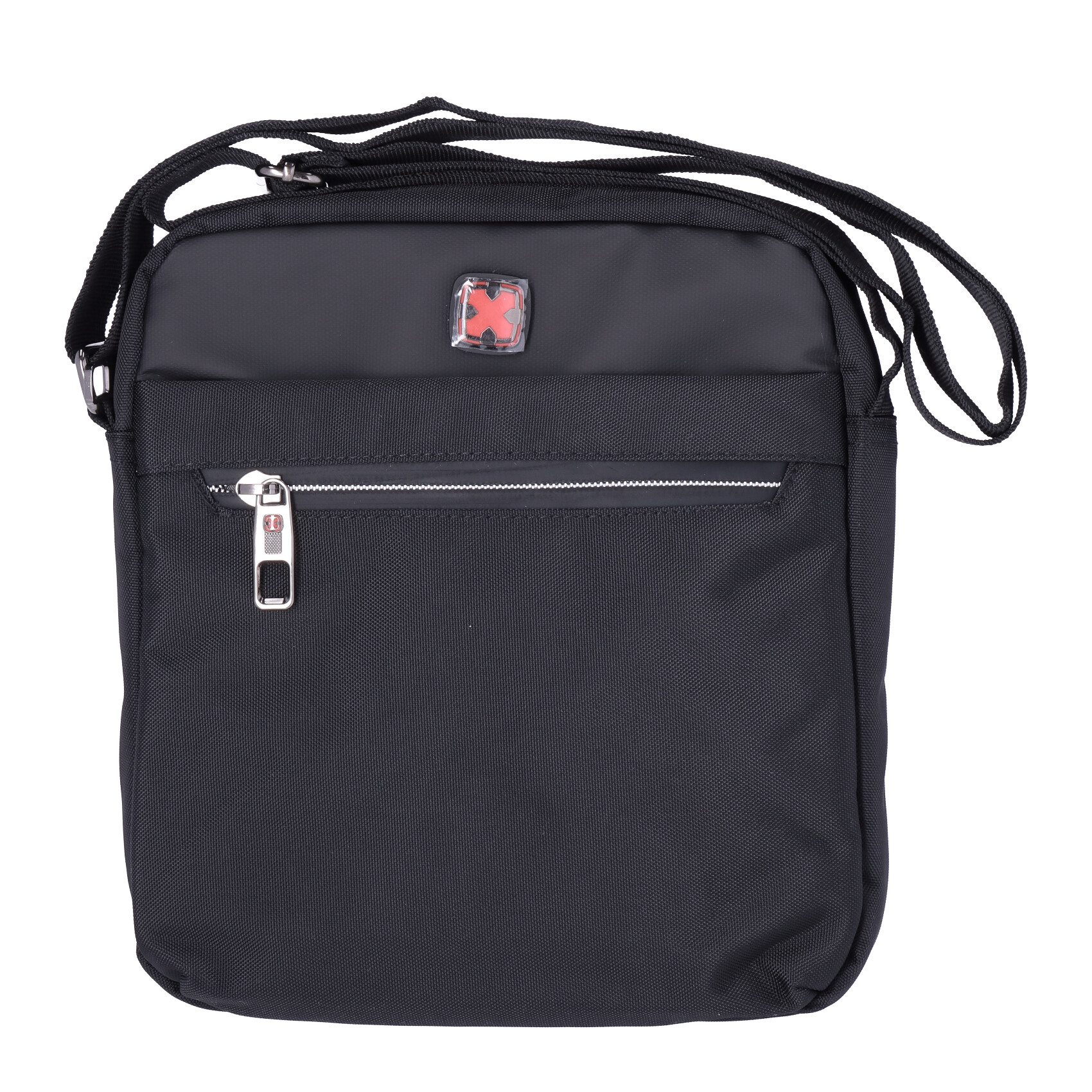 Dernier Schultertasche aus Spinnstoff schwarz