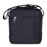 Dernier Schultertasche aus Spinnstoff schwarz