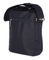 Dernier Schultertasche aus Spinnstoff schwarz
