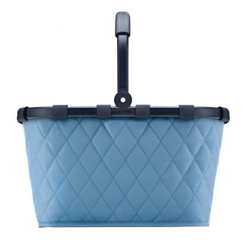 Reisenthel  'Carrybag' Einkaufskorb mit Alurahmen 22l rhombus blue