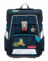 Step by Step 'Tiger Night Kimba' Space Shine Schulrucksack-Set 5tlg. blau