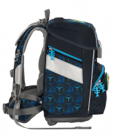 Step by Step 'Tiger Night Kimba' Space Shine Schulrucksack-Set 5tlg. blau