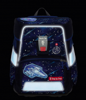 Step by Step 'Star Shuttle Elio' Space Reflect Schulrucksack-Set 5tlg. blau