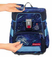 Step by Step 'Star Shuttle Elio' Space Reflect Schulrucksack-Set 5tlg. blau