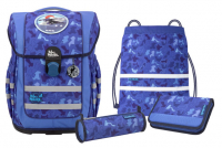 McNeill 'Puzzle' Schulrucksackset 5tlg. Ergo Complete 1150g 20l blau