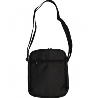 Dernier Schultertasche aus Spinnstoff schwarz