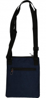 Travel N Meet Schultertasche aus Stoff navy
