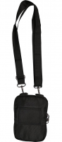 Dernier Schultertasche aus Spinnstoff schwarz
