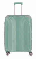 Travelite 'Elvaa' 4-Rad Trolley 67cm 3,5kg erweiterbar 72/77l Seegrün
