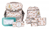 schoolmood 'Leopard' Schulranzen-Set 7-tlg. Nordic Edition Timless Air 980g 23l leopard