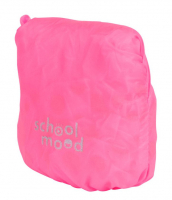 schoolmood Regenhaube neonpink reflektierend 