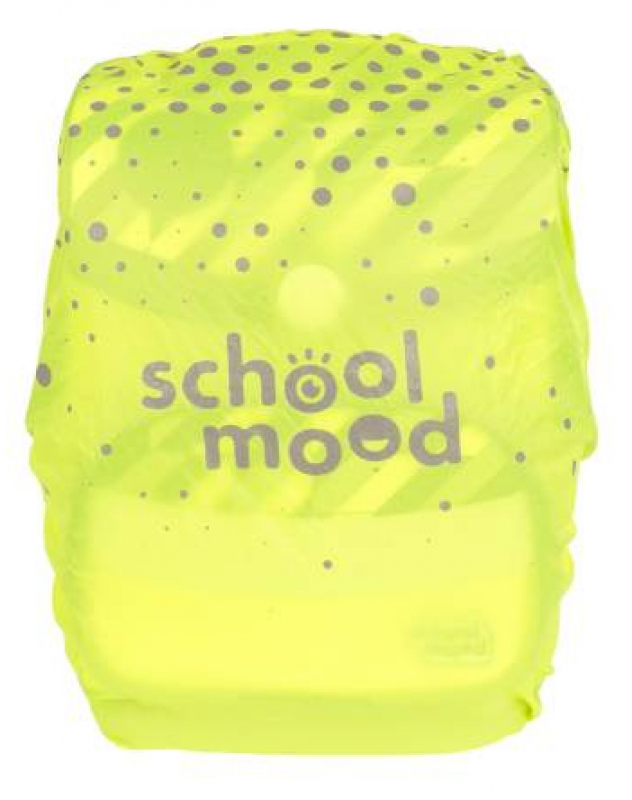 schoolmood Regenhaube neongelb