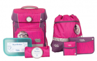 schoolmood 'Luisa' Schulranzen-Set 7-tlg. Hero Maxx Air+ 1150g 21l Einhorn