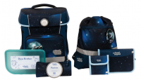 schoolmood 'Moritz' Schulranzen-Set 7-tlg. Hero Maxx Air+ 1150g 21l Weltall