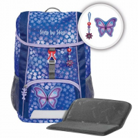 Step by Step 'Butterfly Maja' Kid Kindergarten-Rucksack 380g 13l 3-tlg. lila-blau