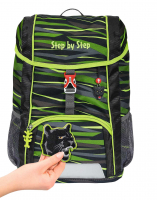 Step by Step 'Wild Cat Chiko' Kid Kindergarten-Rucksack 380g 13l 3-tlg. grün