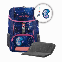 Step by Step 'Star Seahorse Zoe' Kid Reflect Kindergarten-Rucksack 380g 13l 3tlg. blau