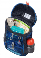 Step by Step 'Star Shuttle Elio' Kid Reflect Kindergarten-Rucksack 380g 13l 3tlg. blau