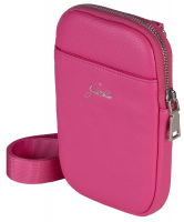 Glüxklee Smarthphonetasche mit RV 100% Vegan pink