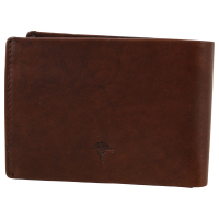 Joop Loreto 'Nestor' BillFold sh2 Börse klein Querformat RFID-Schutz echt Leder dark brown