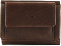 Joop Loreto 'Orthos' BillFold sh Minibörse RFID-Schutz echt Leder dark brown