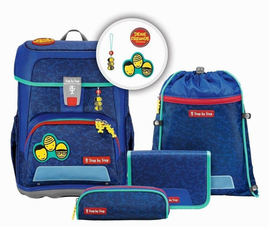 Step by Step 'Deine Freunde' Cloud Schulrucksack-Set 5tlg. 990g 19l