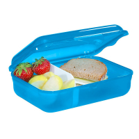 Step by Step 'Dolphin Pippa' Lunchbox  mit herausnehmbarer Einteilung 0,9l blau