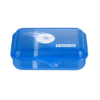 Step by Step 'Soccer Lars' Lunchbox  mit herausnehmbarer Einteilung 0,9l blau