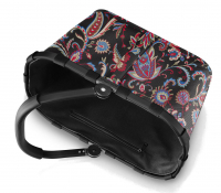 Reisenthel  'Carrybag' Einkaufskorb mit Alurahmen 22l paisley black