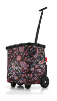 Reisenthel 'carrycruiser frame' Einkaufsroller Alurahmen paisley black