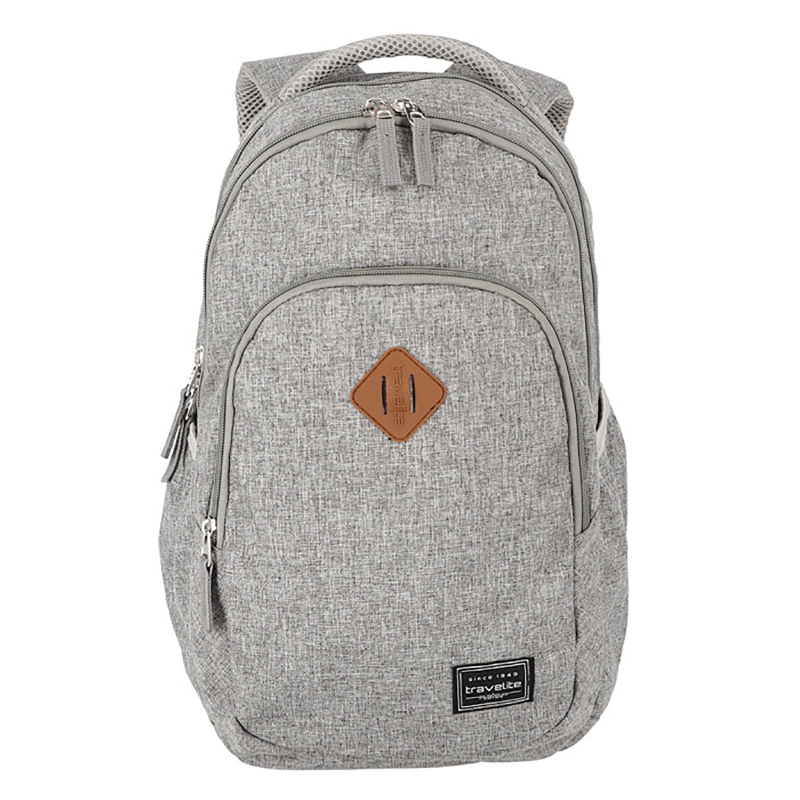 Travelite 'Basics' Rucksack Melange 13l hellgrau