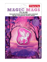 Step by Step 'Magic Mags Flash' Wechselmotiv mit Leuchtfunktion Pegasus Unicorn Nuala