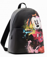 Desigual 'Back MickeyArty Scratch Mombasa' Damenrucksack schwarz