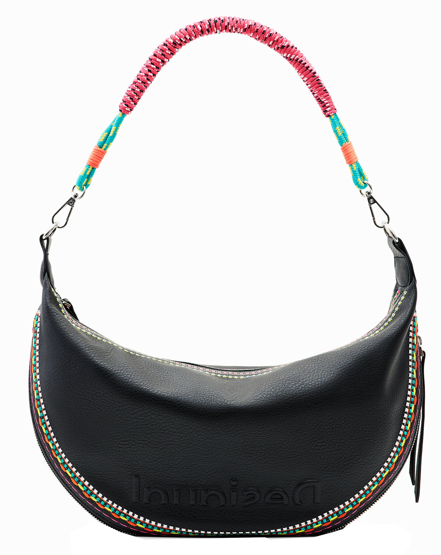 Desigual 'Bag Raven Kuwait' Umhängetasche schwarz