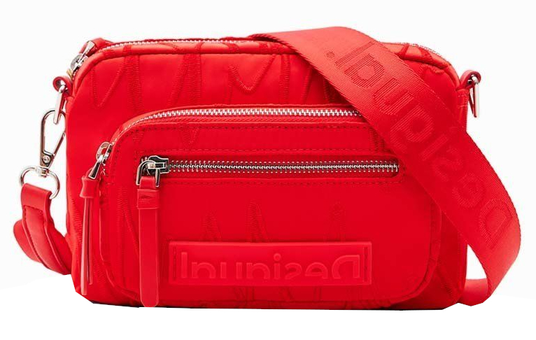 Desigual 'Bag B Bolis Cambridge' Umhängetasche klein karminrot