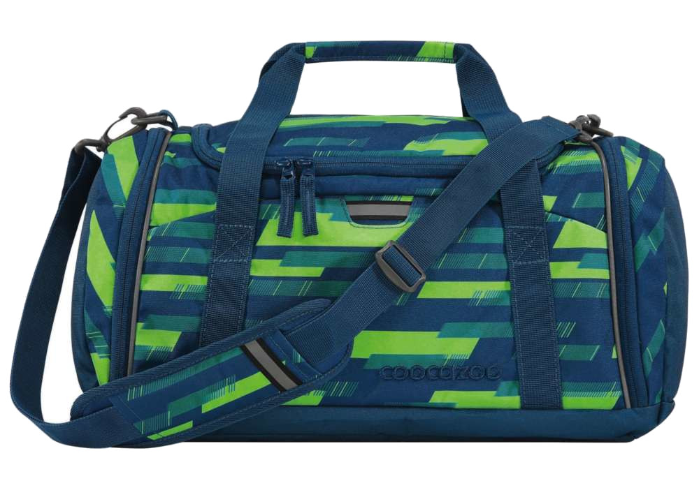Coocazoo 'Sports Bag' Sporttasche mit Nassfach 20l 470g Lime Stripe