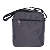 Travel 'N' Meet Schultertasche 3 RV  Spinnstoff grau