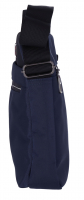 Dernier Schultertasche aus Spinnstoff navy