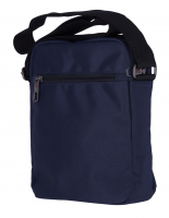 Dernier Schultertasche aus Spinnstoff navy