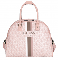 Guess 'Wilder Travel' Deluxe Weekender Logo rose