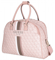Guess 'Wilder Travel' Deluxe Weekender Logo rose
