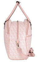 Guess 'Wilder Travel' Deluxe Weekender Logo rose