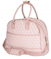 Guess 'Wilder Travel' Deluxe Weekender Logo rose