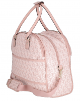 Guess 'Wilder Travel' Deluxe Weekender Logo rose