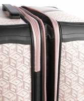 Guess 'Wilder Travel' Hartschalen - Trolley 4Rad L expandable 75cm Logo rose