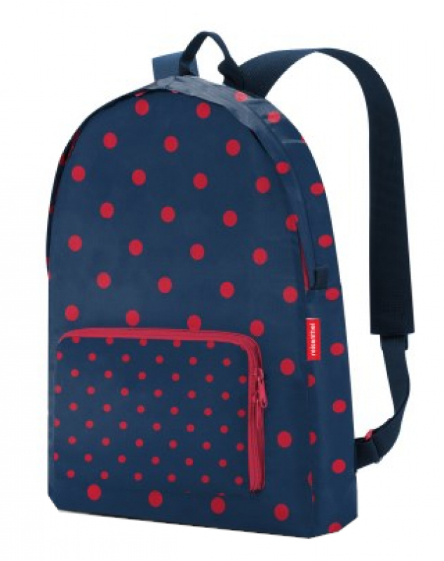 Reisenthel 'Mini Maxi Rucksack' Faltrucksack 14l mixed dots red