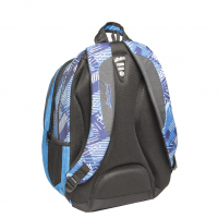 New-Rebels 'Two in One' Rucksack mit Laptopfach navy print