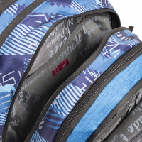 New-Rebels 'Two in One' Rucksack mit Laptopfach navy print